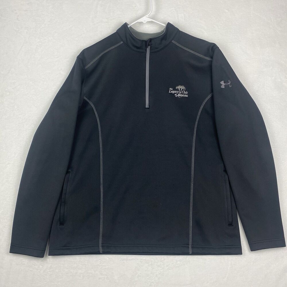 Under Armour Golf Sweatshirt Mens Large Gray Legacy Club At Alaqua Lakes